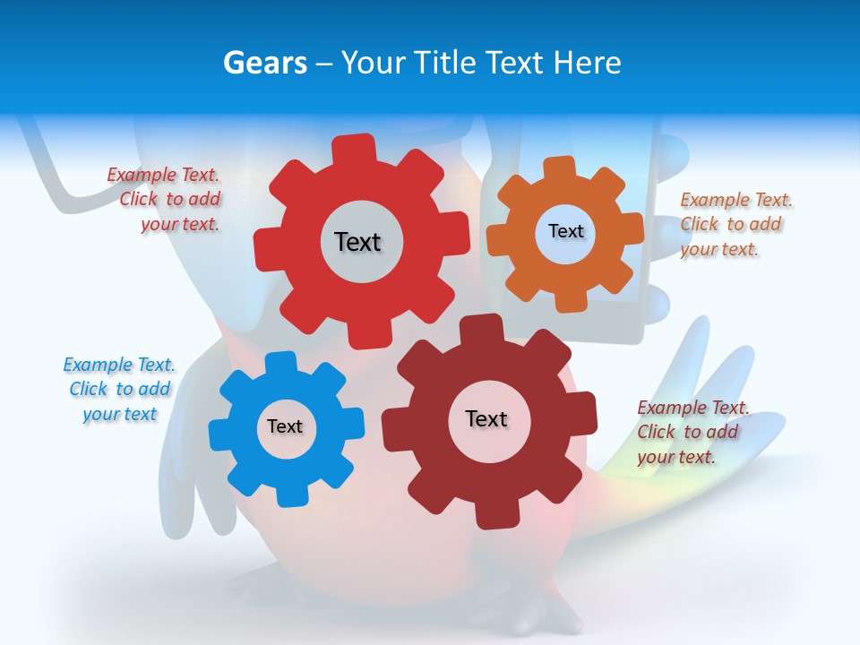 Opticien Parrot Jungle PowerPoint Template