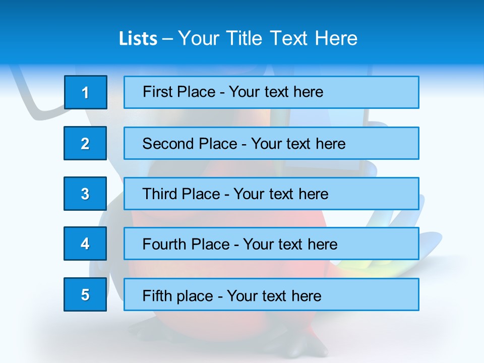 Opticien Parrot Jungle PowerPoint Template