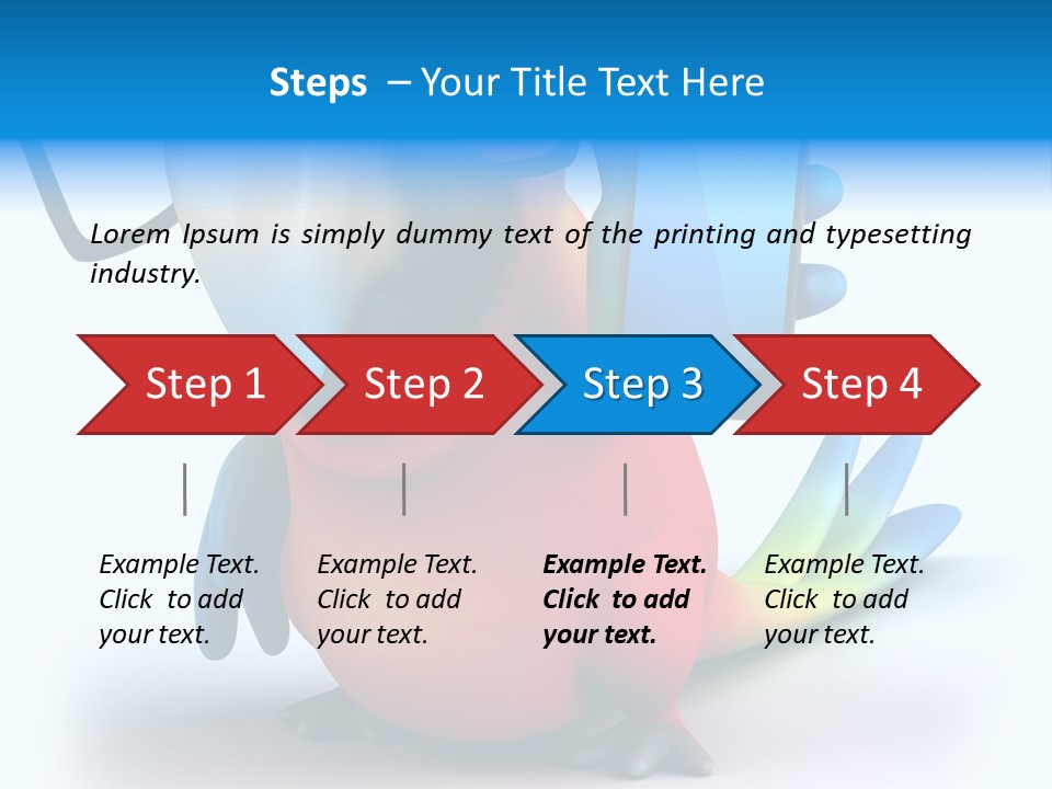 Opticien Parrot Jungle PowerPoint Template