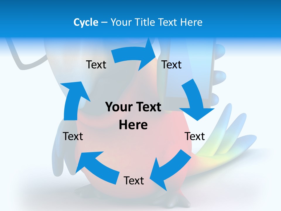 Opticien Parrot Jungle PowerPoint Template