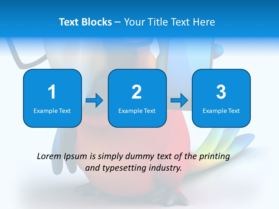 Opticien Parrot Jungle PowerPoint Template