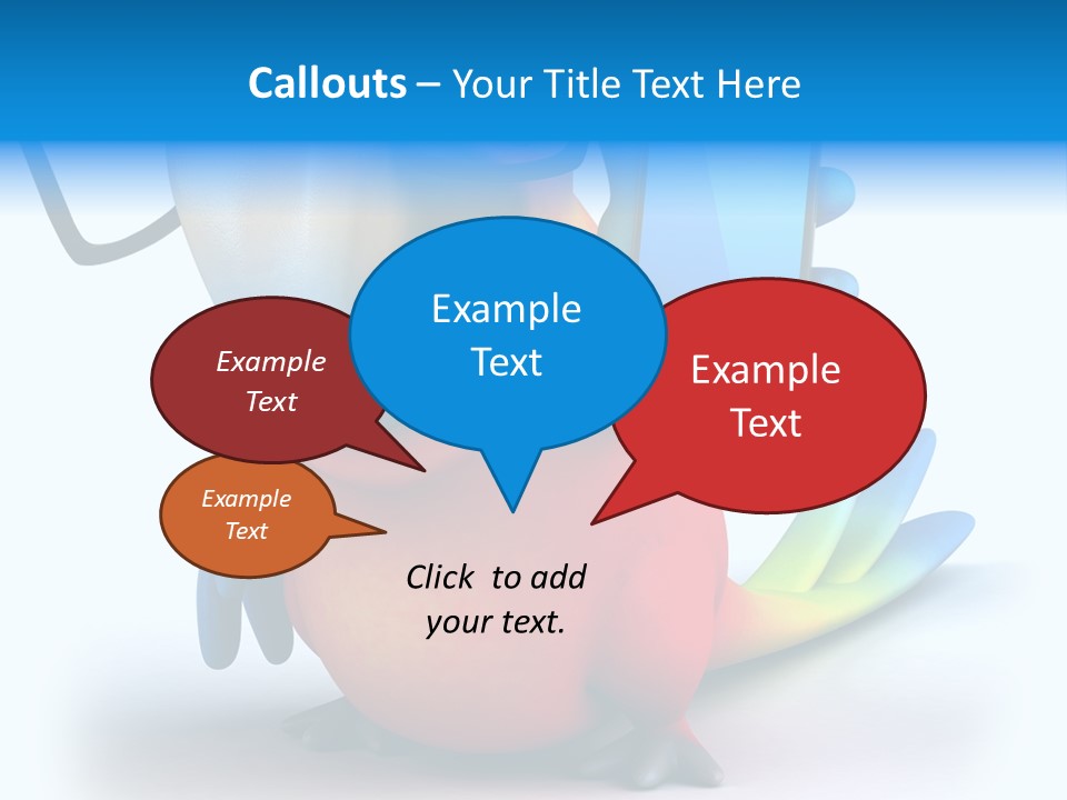 Opticien Parrot Jungle PowerPoint Template