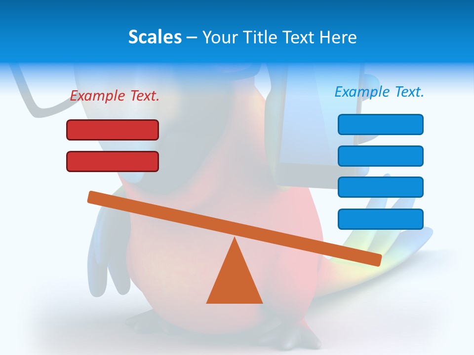 Opticien Parrot Jungle PowerPoint Template