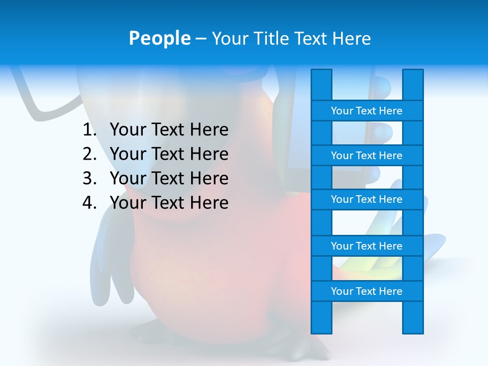 Opticien Parrot Jungle PowerPoint Template