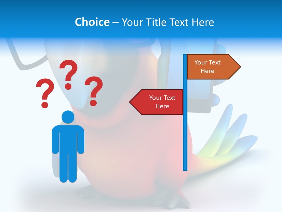 Opticien Parrot Jungle PowerPoint Template