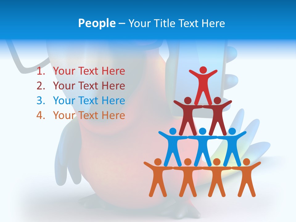 Opticien Parrot Jungle PowerPoint Template