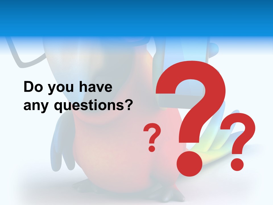 Opticien Parrot Jungle PowerPoint Template