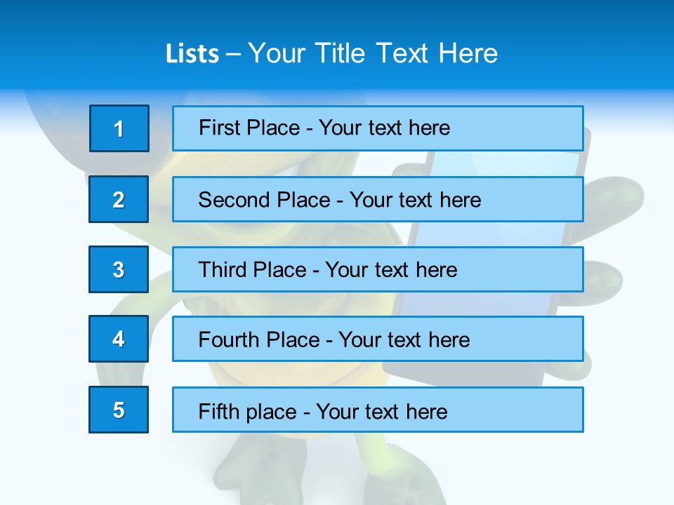 Illustration Reptile Climat PowerPoint Template