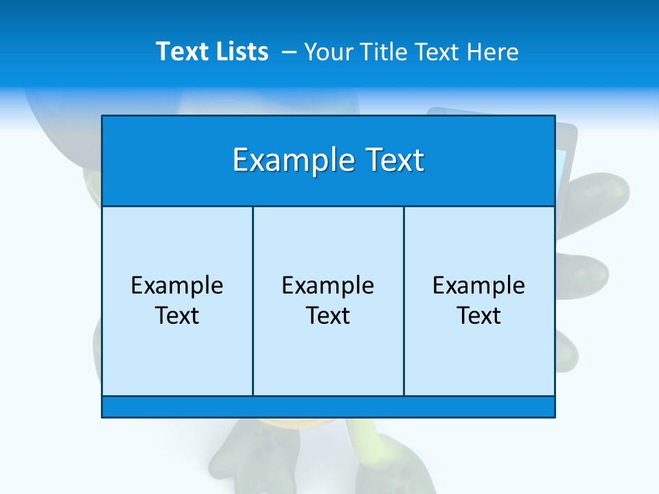 Illustration Reptile Climat PowerPoint Template