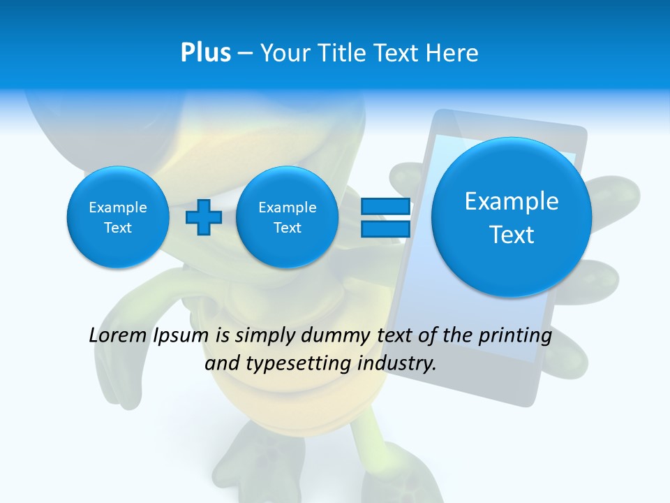 Illustration Reptile Climat PowerPoint Template