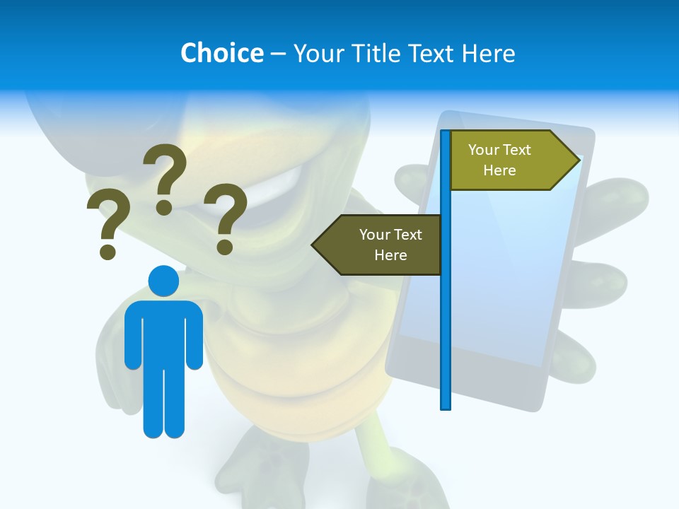 Illustration Reptile Climat PowerPoint Template