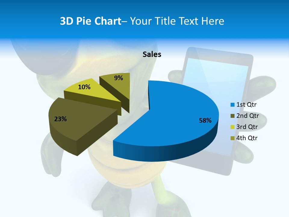 Illustration Reptile Climat PowerPoint Template