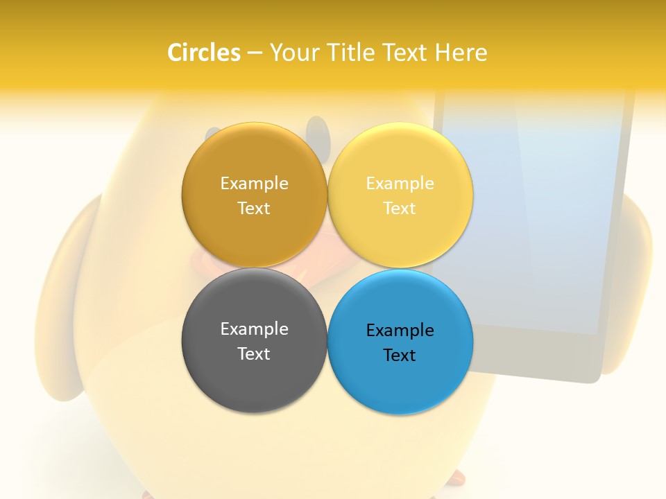 Oeuf Bird Ferme PowerPoint Template