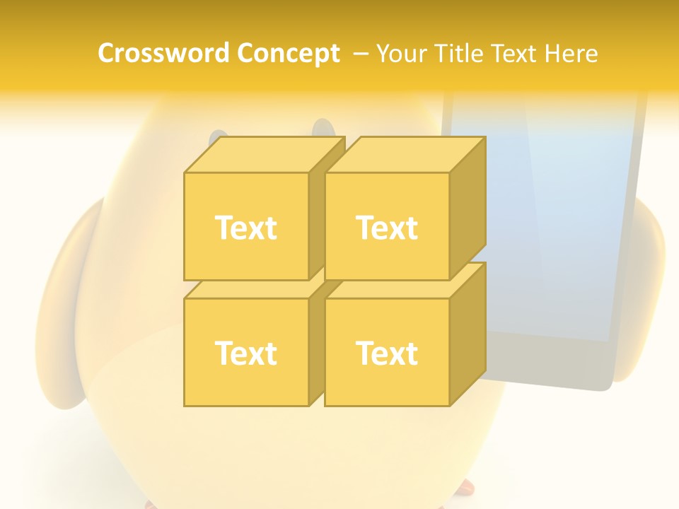 Oeuf Bird Ferme PowerPoint Template