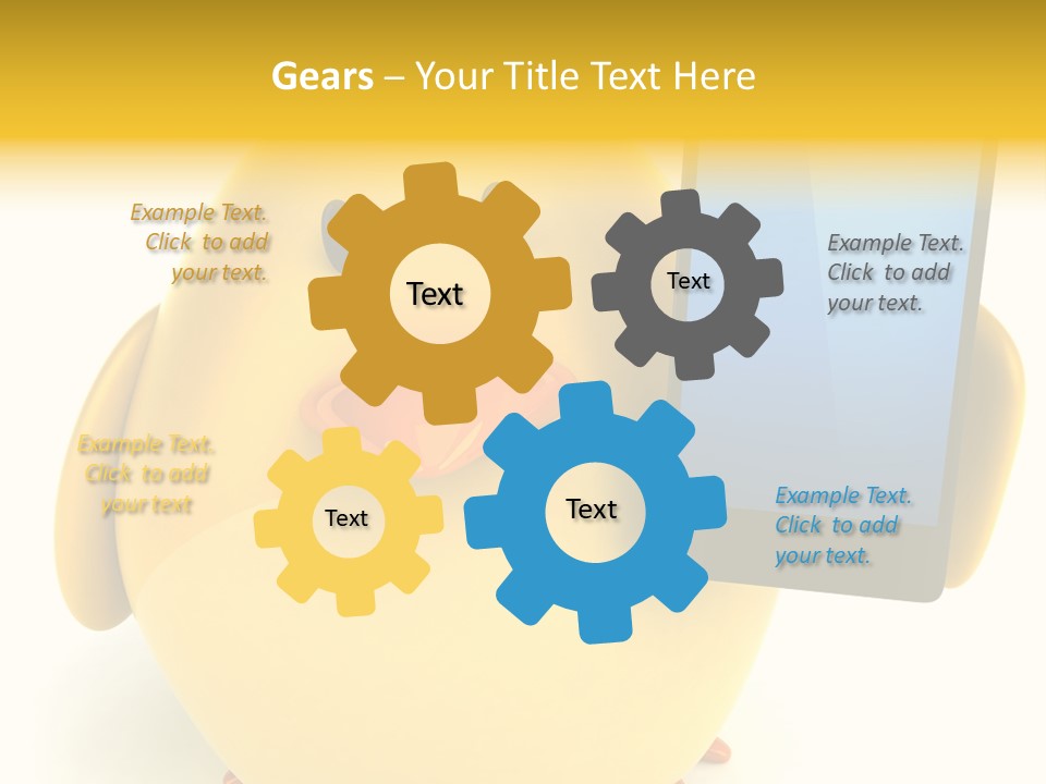 Oeuf Bird Ferme PowerPoint Template