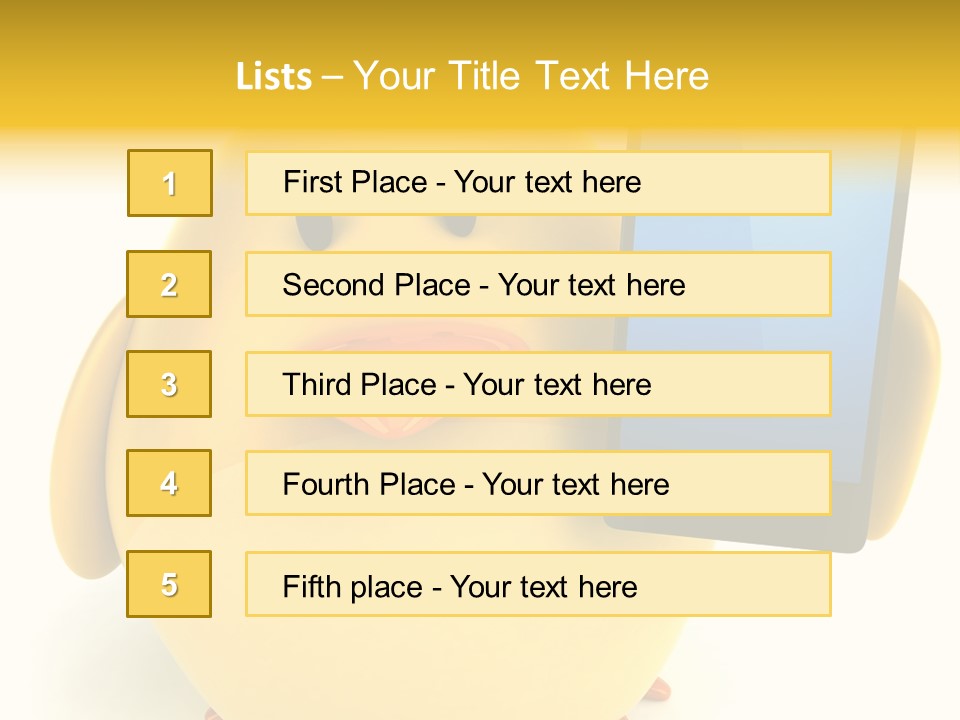 Oeuf Bird Ferme PowerPoint Template