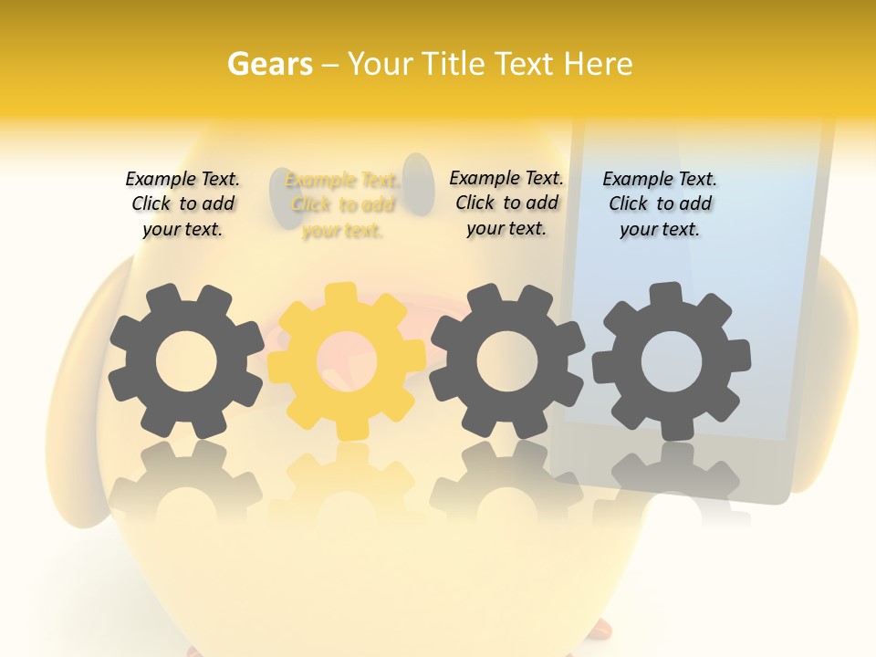 Oeuf Bird Ferme PowerPoint Template