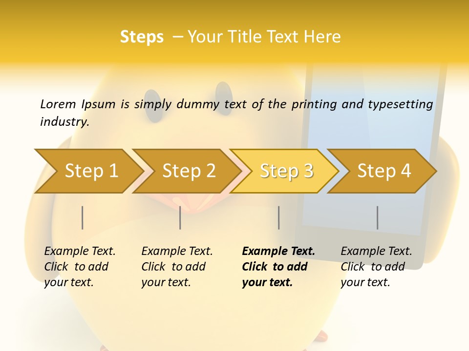 Oeuf Bird Ferme PowerPoint Template