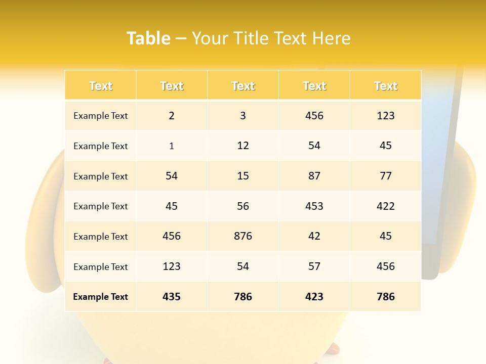Oeuf Bird Ferme PowerPoint Template