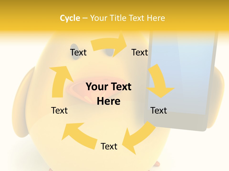 Oeuf Bird Ferme PowerPoint Template