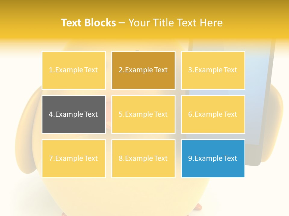 Oeuf Bird Ferme PowerPoint Template