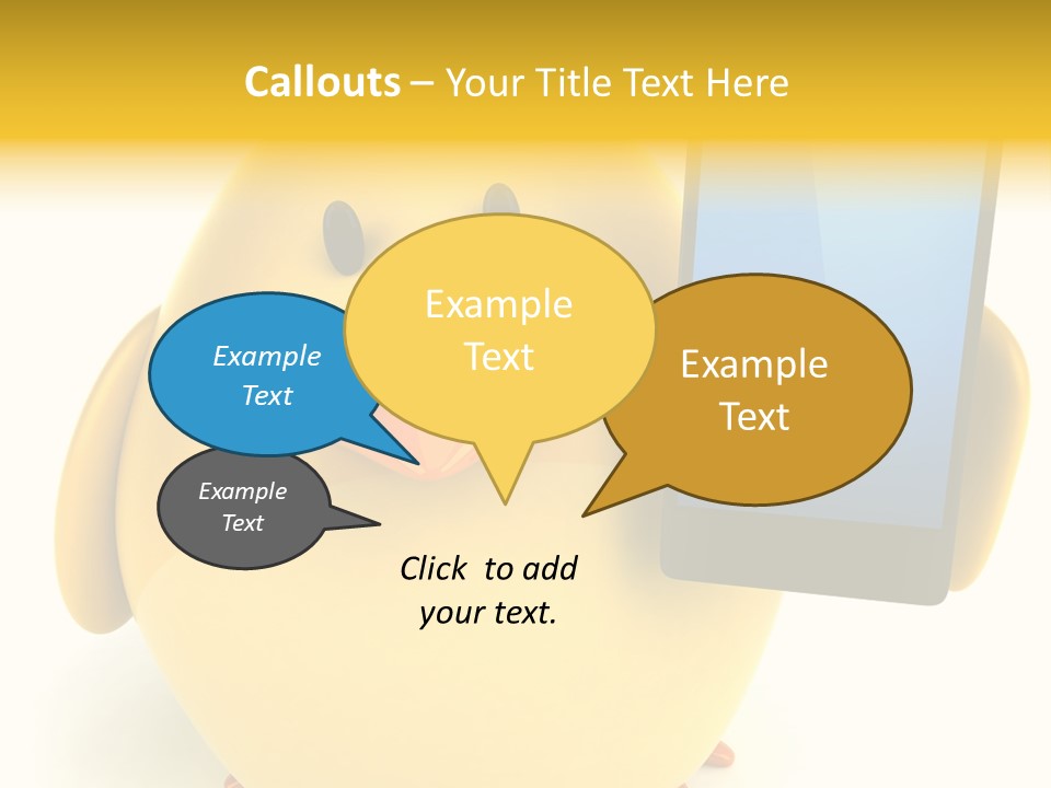 Oeuf Bird Ferme PowerPoint Template