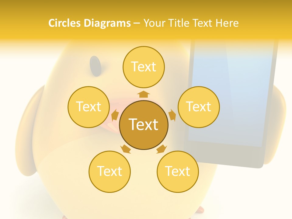 Oeuf Bird Ferme PowerPoint Template