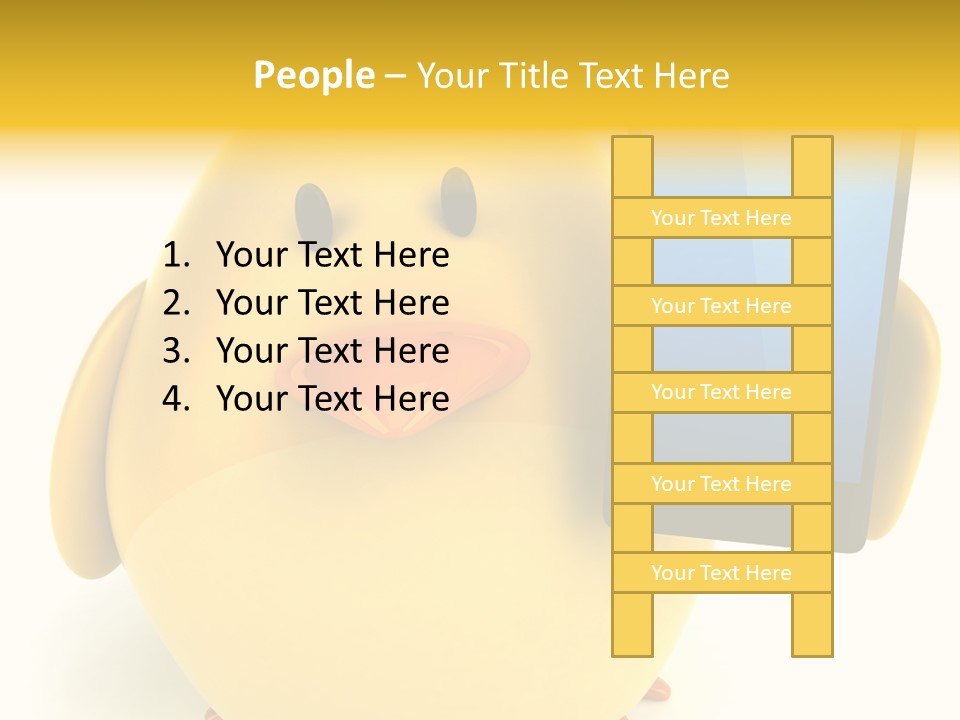 Oeuf Bird Ferme PowerPoint Template