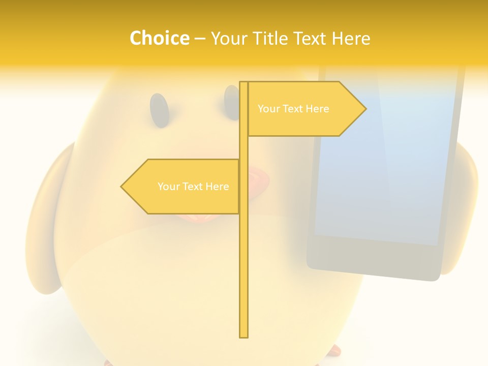 Oeuf Bird Ferme PowerPoint Template