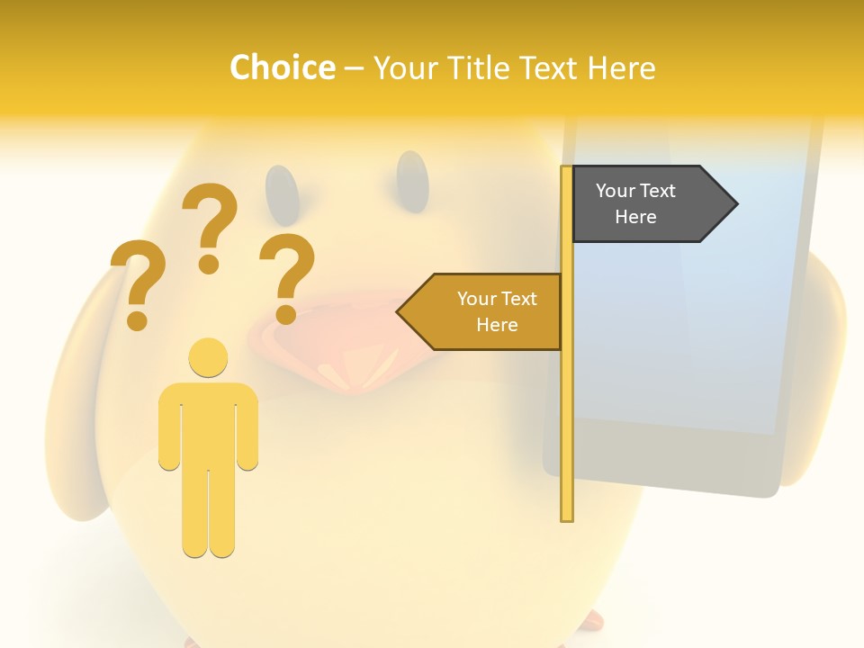 Oeuf Bird Ferme PowerPoint Template