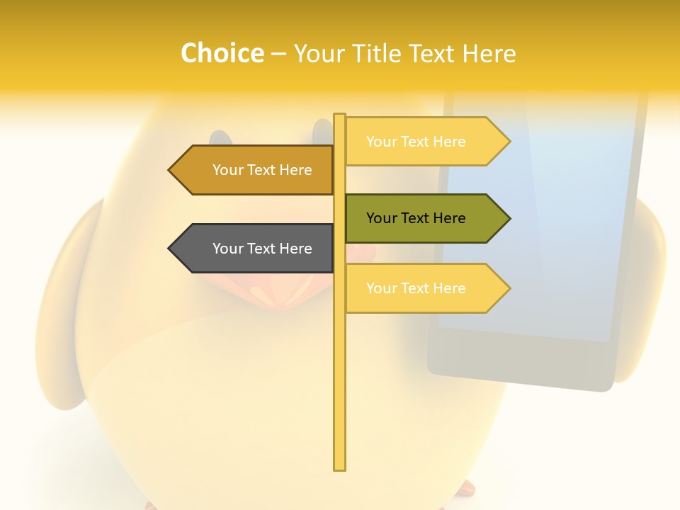Oeuf Bird Ferme PowerPoint Template