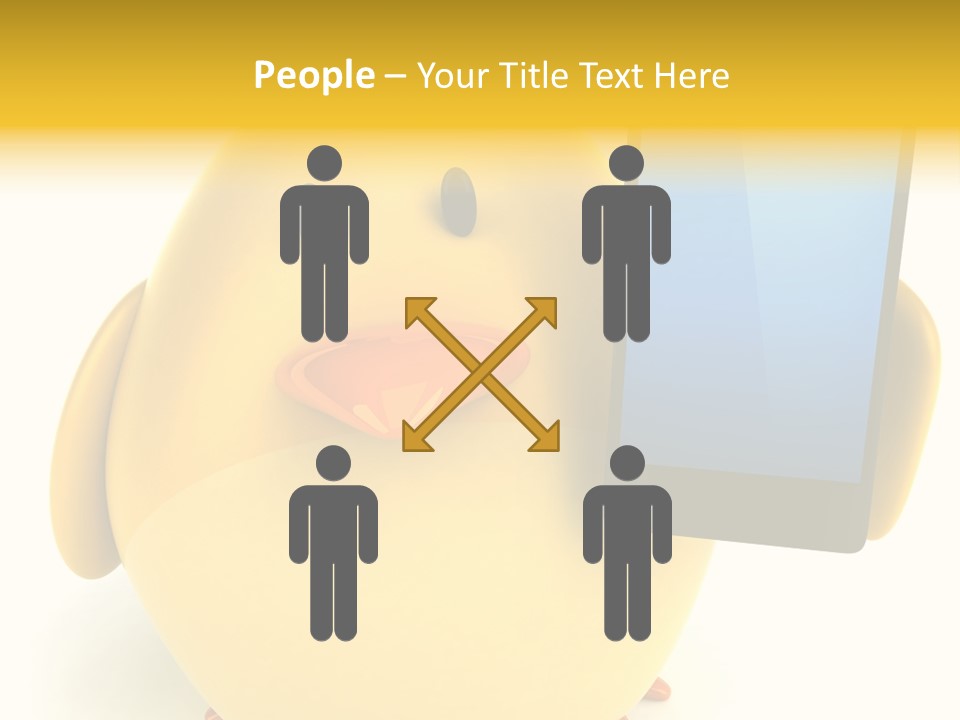 Oeuf Bird Ferme PowerPoint Template