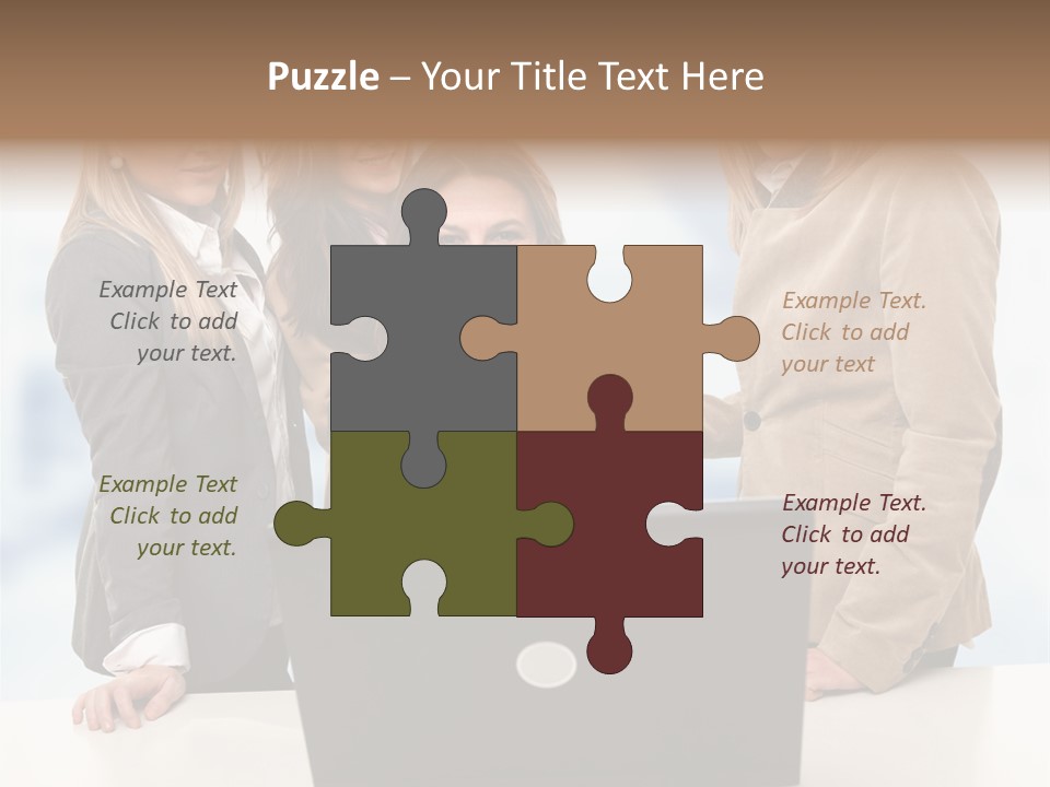 Holidays Success Group PowerPoint Template