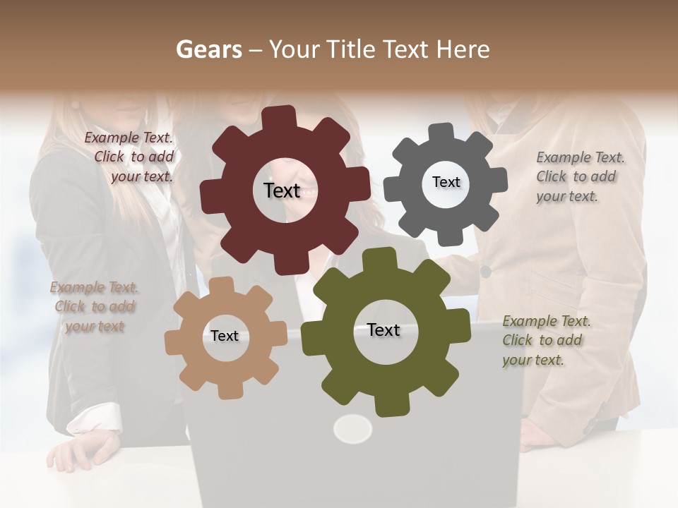 Holidays Success Group PowerPoint Template