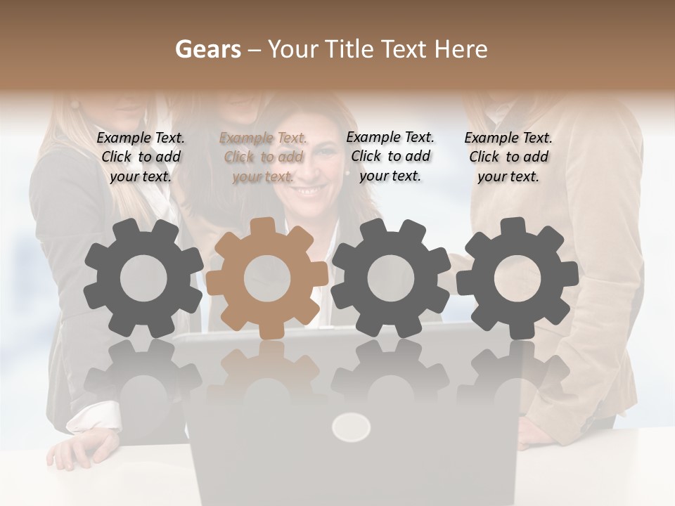 Holidays Success Group PowerPoint Template