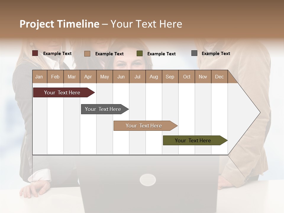 Holidays Success Group PowerPoint Template