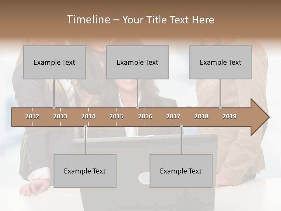 Holidays Success Group PowerPoint Template