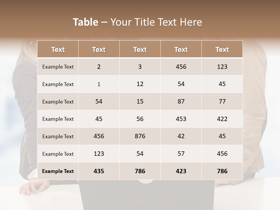 Holidays Success Group PowerPoint Template