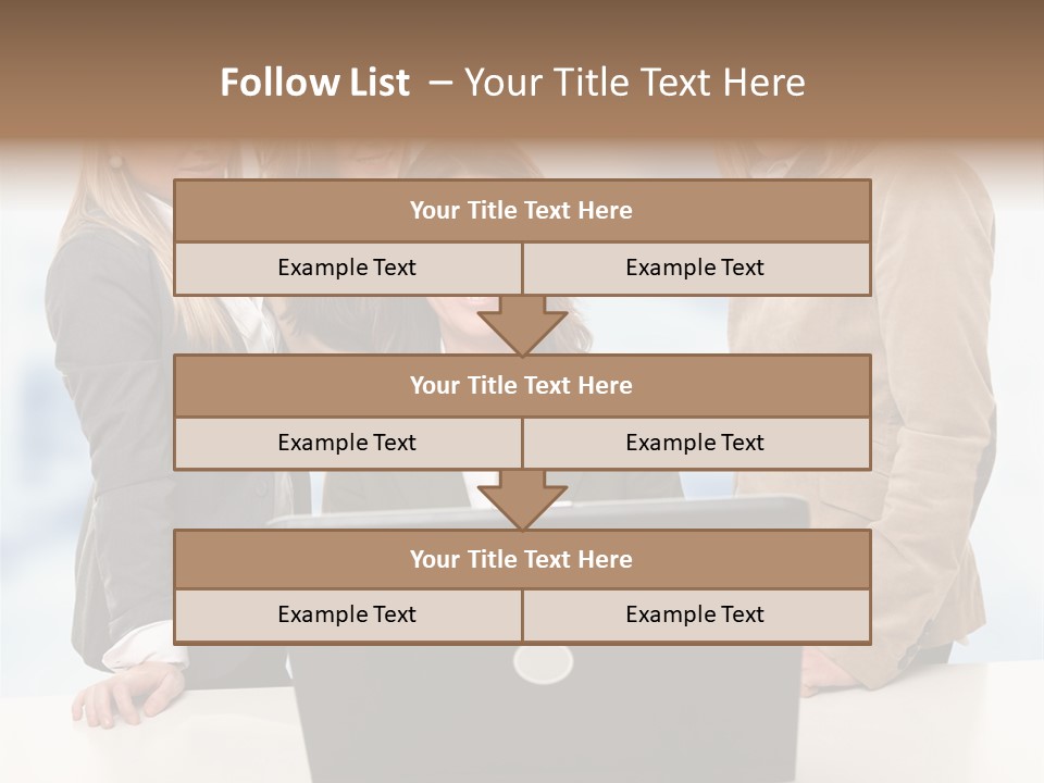 Holidays Success Group PowerPoint Template