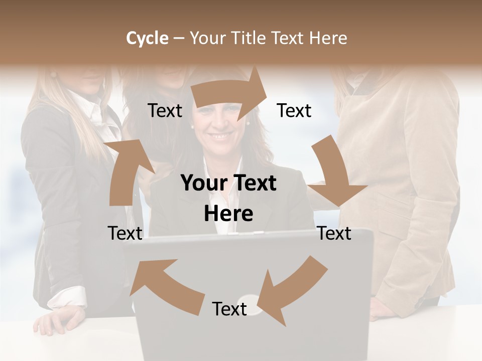 Holidays Success Group PowerPoint Template