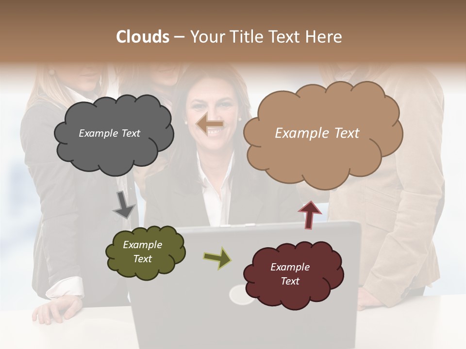 Holidays Success Group PowerPoint Template