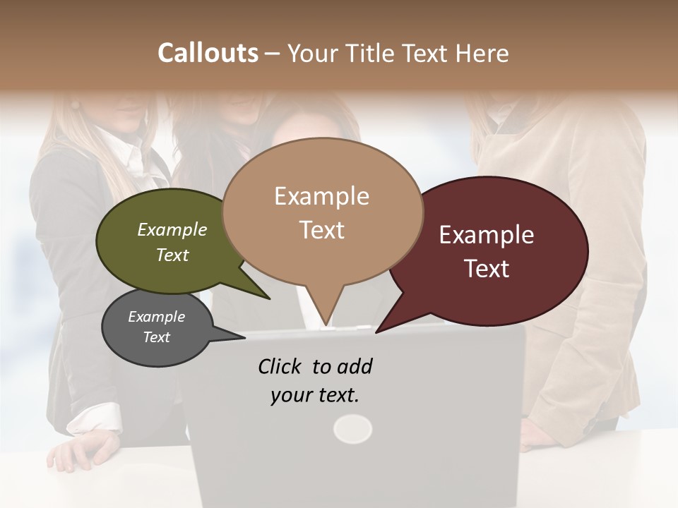 Holidays Success Group PowerPoint Template