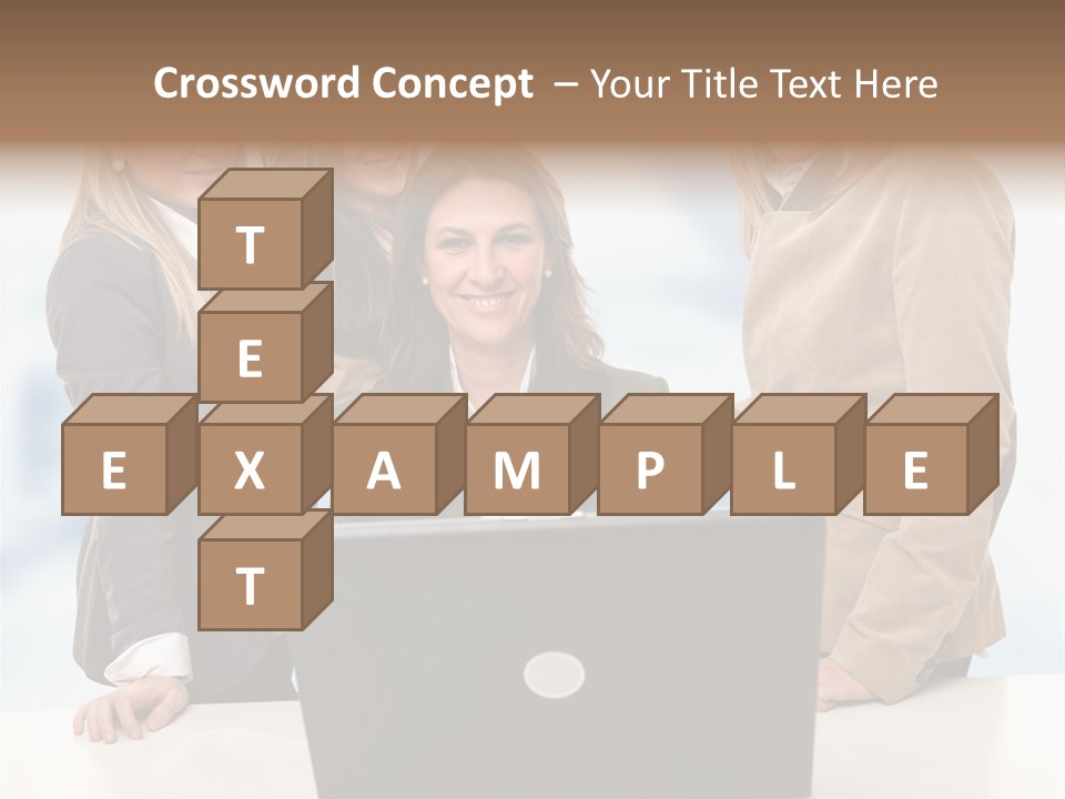 Holidays Success Group PowerPoint Template