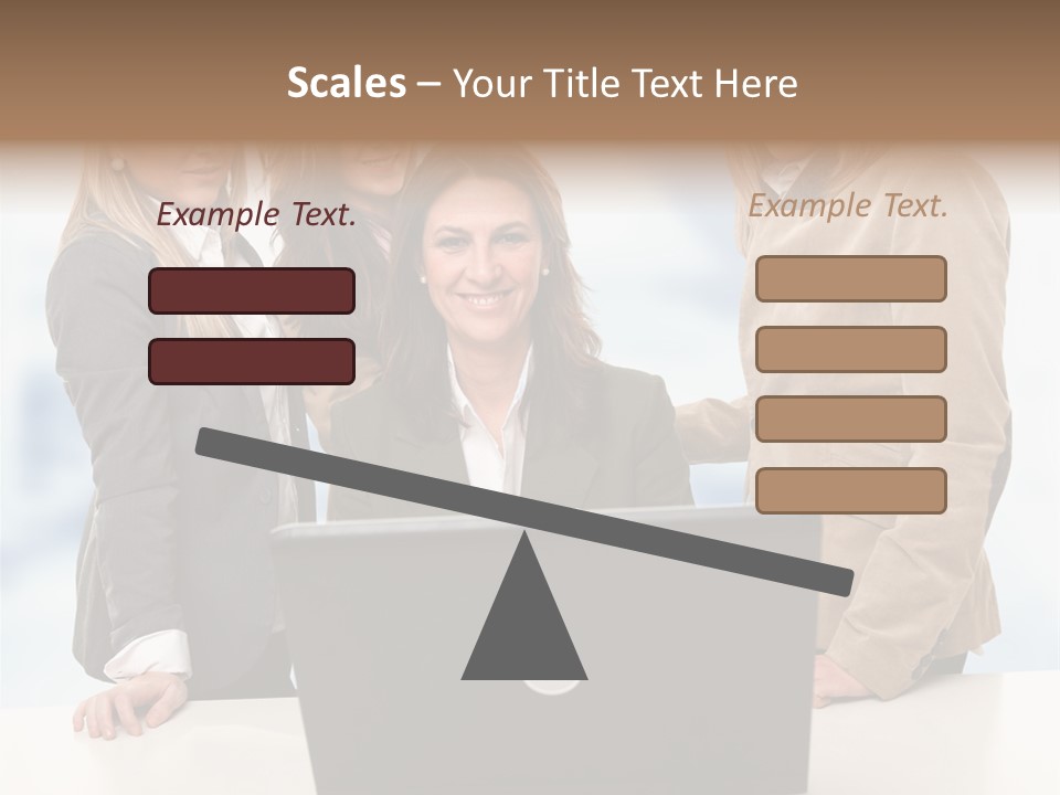 Holidays Success Group PowerPoint Template