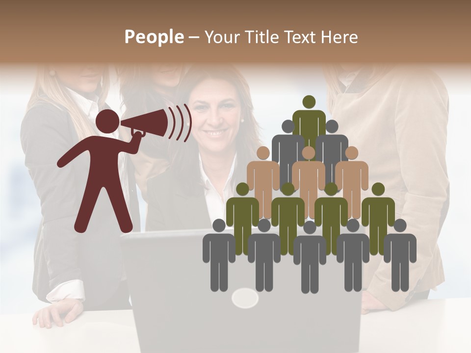 Holidays Success Group PowerPoint Template