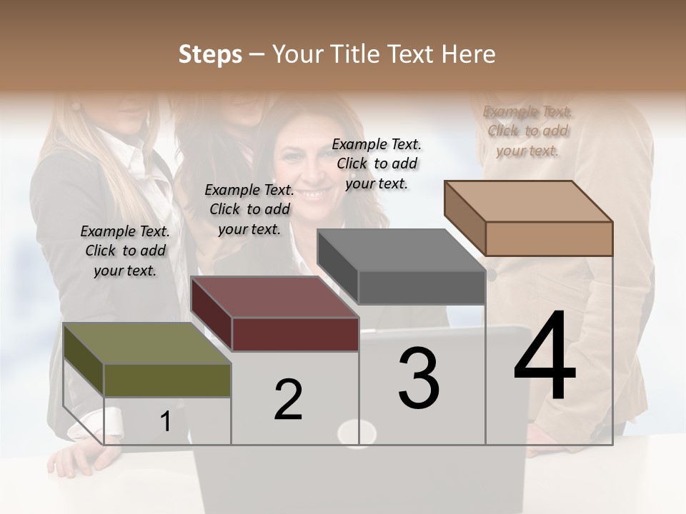 Holidays Success Group PowerPoint Template
