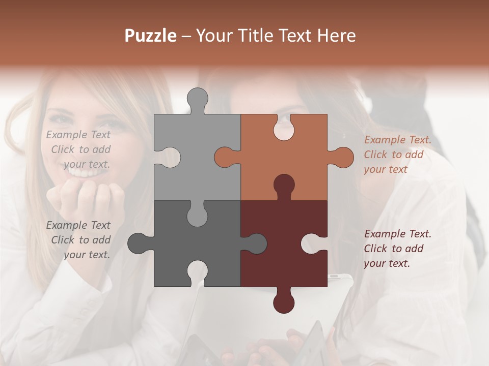 Palmtop Internet Wireless Technology PowerPoint Template