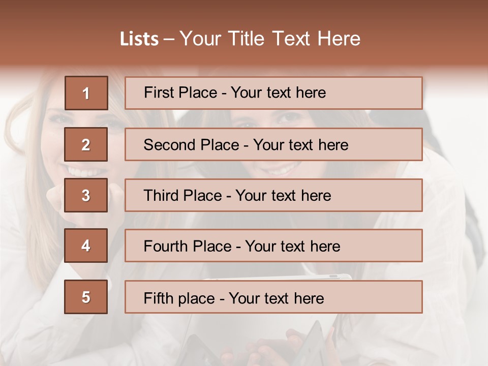 Palmtop Internet Wireless Technology PowerPoint Template