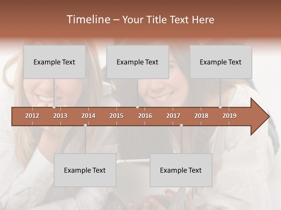 Palmtop Internet Wireless Technology PowerPoint Template