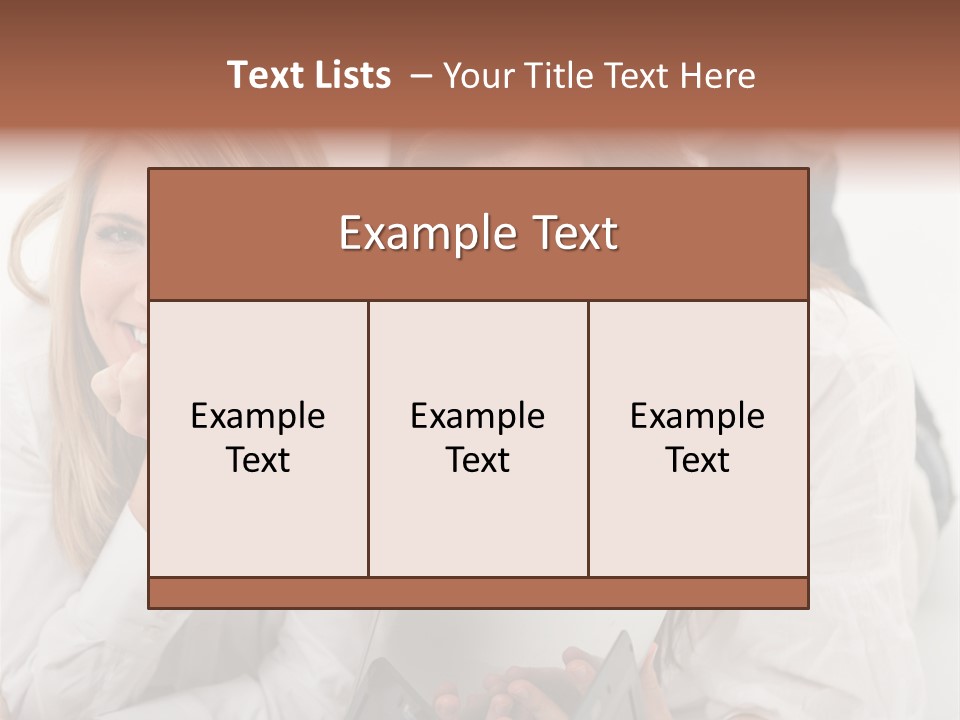 Palmtop Internet Wireless Technology PowerPoint Template